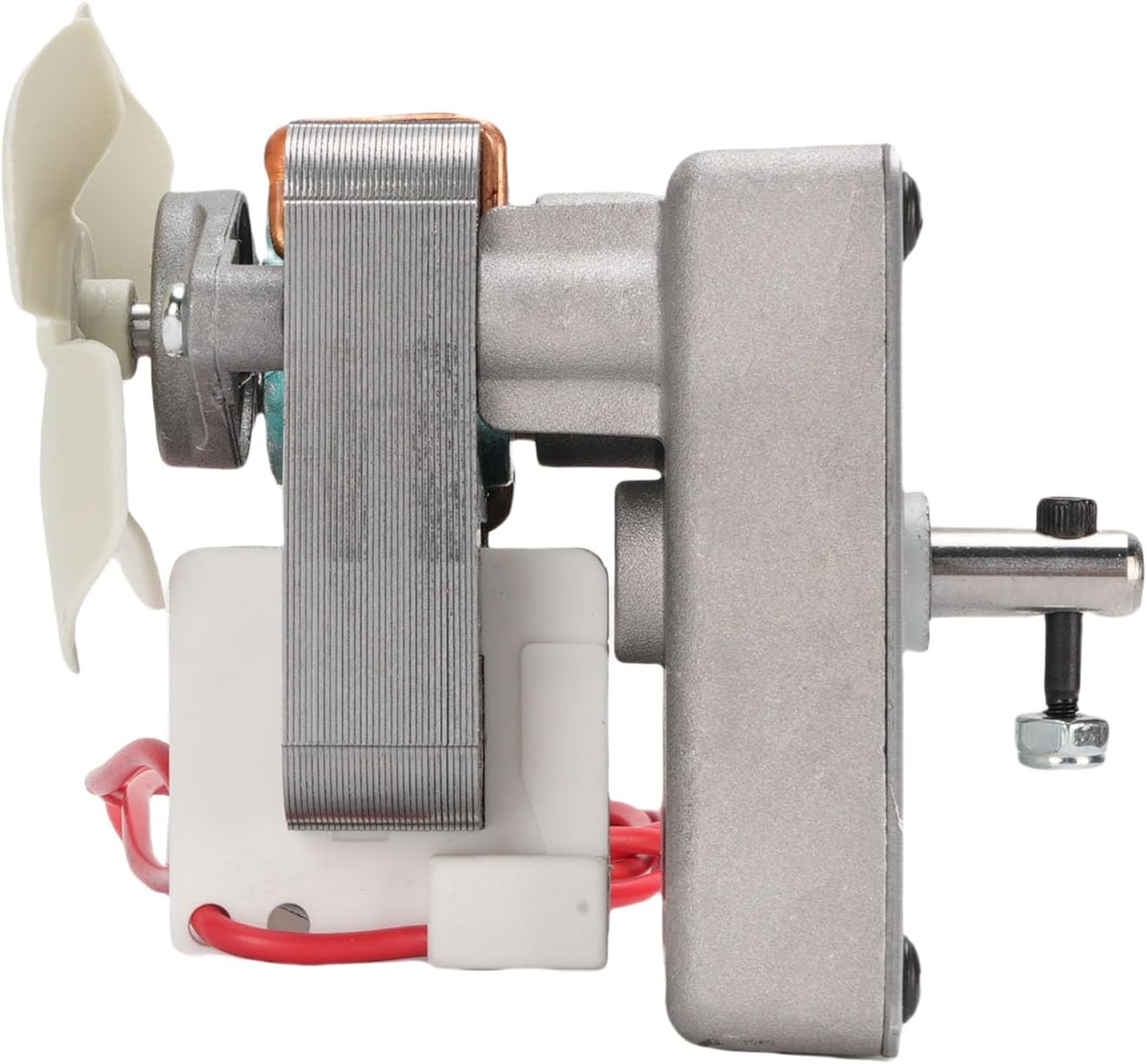 WALFRONT Auger Drive Motor, 1.6RPM Stainless Steel Plastic, Replacement for Traegers and Wood Pellet Grills