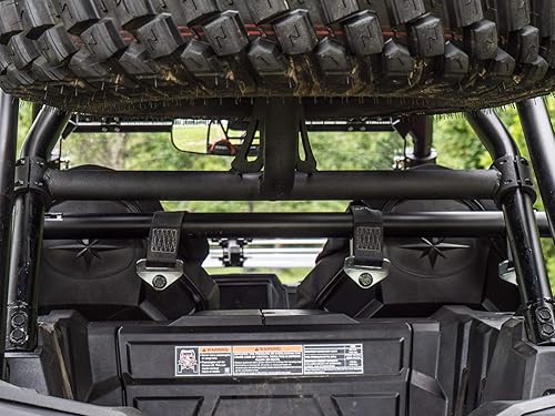 Miniatura 6 de SuperATV Portaneumáticos de repuesto para Polaris RZR XP Turbo S 2018-2021  RZR XP 4 Turbo S 2019-2021  Se adapta a neumáticos de hasta 32 pulgadas