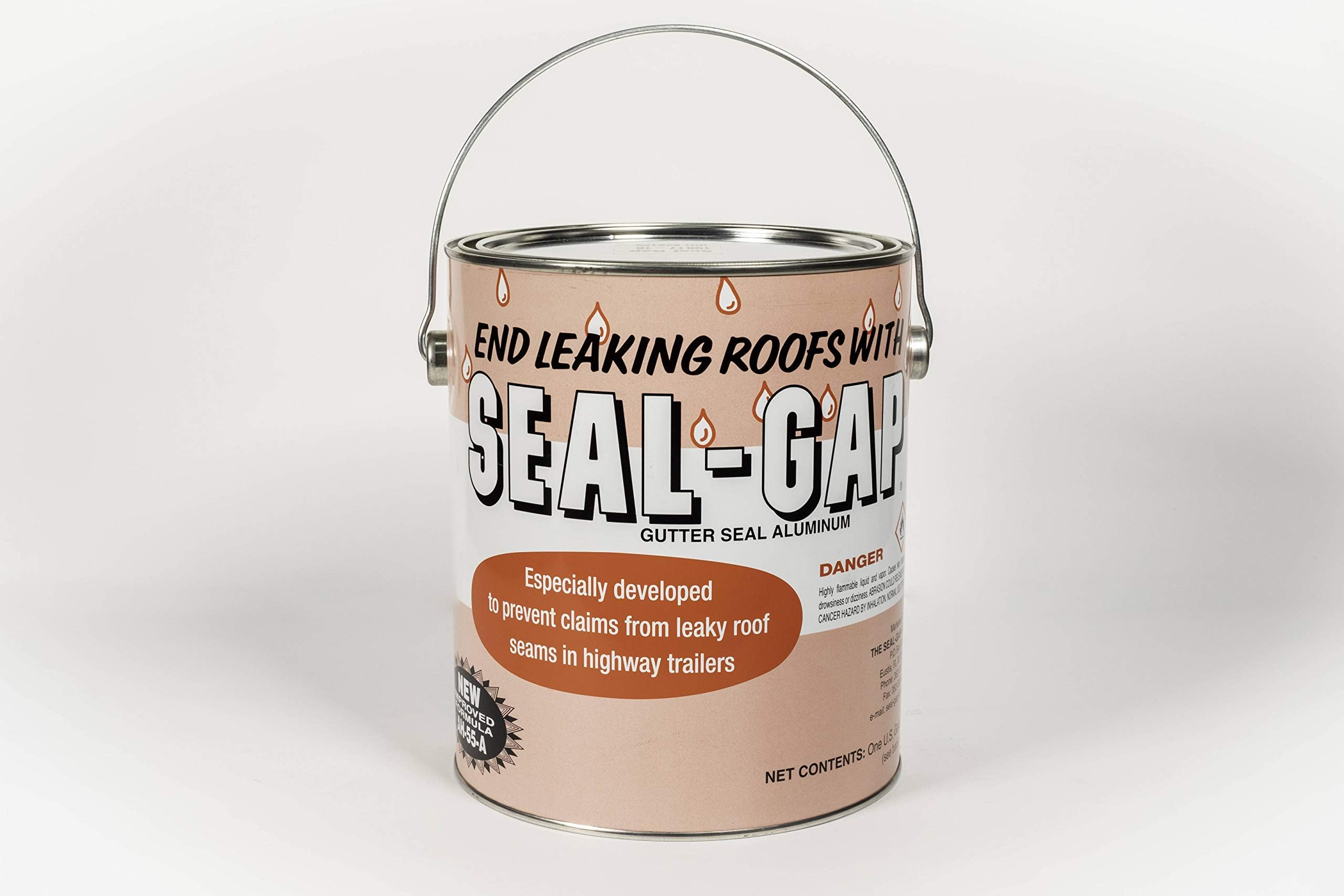 Seal Gap Roof Sealer Leaking Roofs Strong Weatherproof