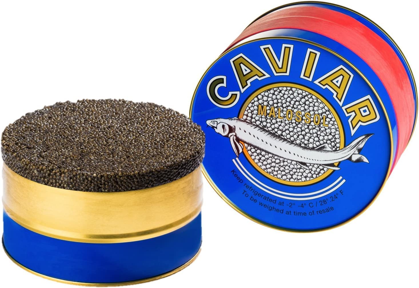 Caviar Oscietra Francés 500g - Origen Francia - Acipenser Gueldenstaedtii - Entrega Refrigerada - CAVIAR AMBASSADE