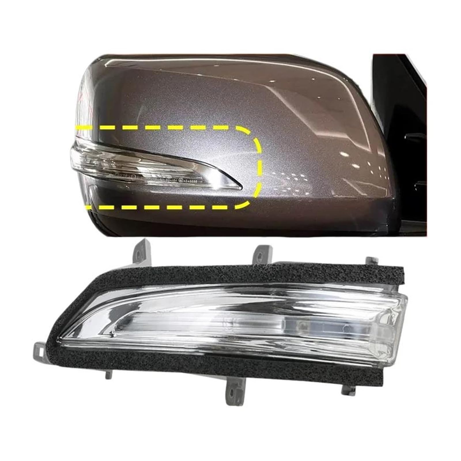 Indicatore Direzione Per Lexus LX LX570 2011-2019 Per GX GX400 GX460 2010-2020 Accessori Per Auto Accendere La Lampada Specchietto Retrovisore Luce Segnalazione Luce Segnalazione