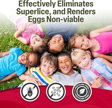 Ivermectin Lotion 0.5% Lice Treatment (4 Fl Oz) Fast-Acting 10-Minute Single Use, Prescription Strength Solution for Head Lice & Eggs, No Nit Combing Required, Adults & Kids 6 Months+