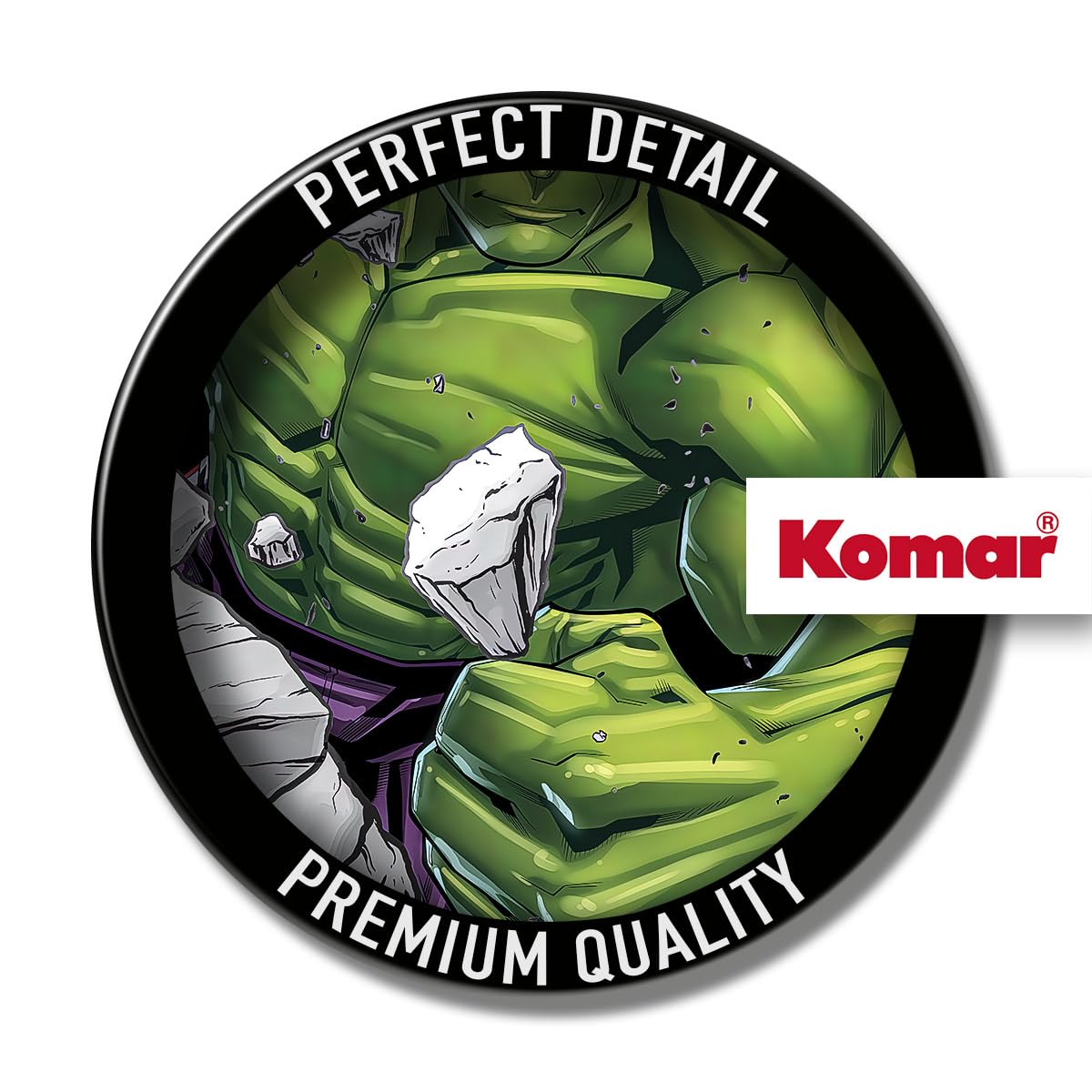 Komar Marvel Vlies Fototapete - Hulk Breaker - Größe: 250 x 280 cm (Breite x Höhe) - Kinderzimmer, Kindertapete, Superheld- IADX5-060