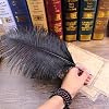 Big Ostrich Feather Ballpoint Pen-Writing Quill Pen Wedding Reception Pen Gift Pen for Kids