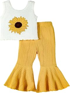 Hopscotch 2-Pc Sunflower Embroidery Pant Set Price In India