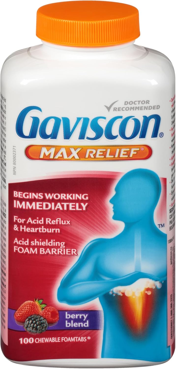 Gaviscon Max Relief 100ct 100 Count