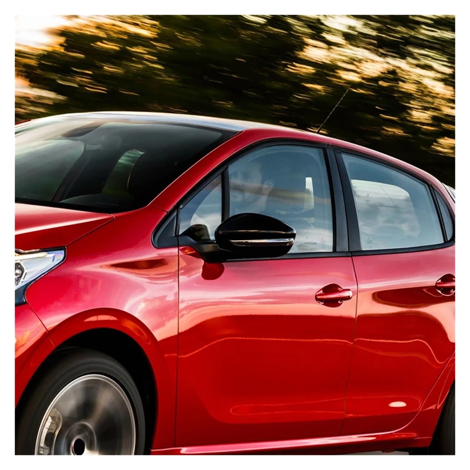 Capuchon rétroviseur à peindre Pour Peugeot 208/2008 Boîtier Couvercle Rétroviseur