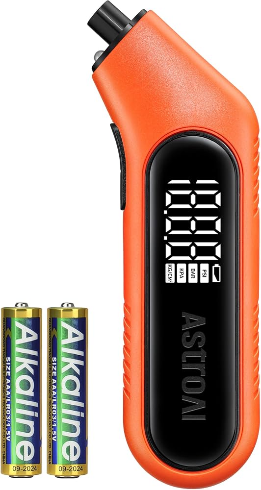 AstroAI Digital Tire Pressure Gauge 3-300PSI for Car, RV, Truck, Bikes