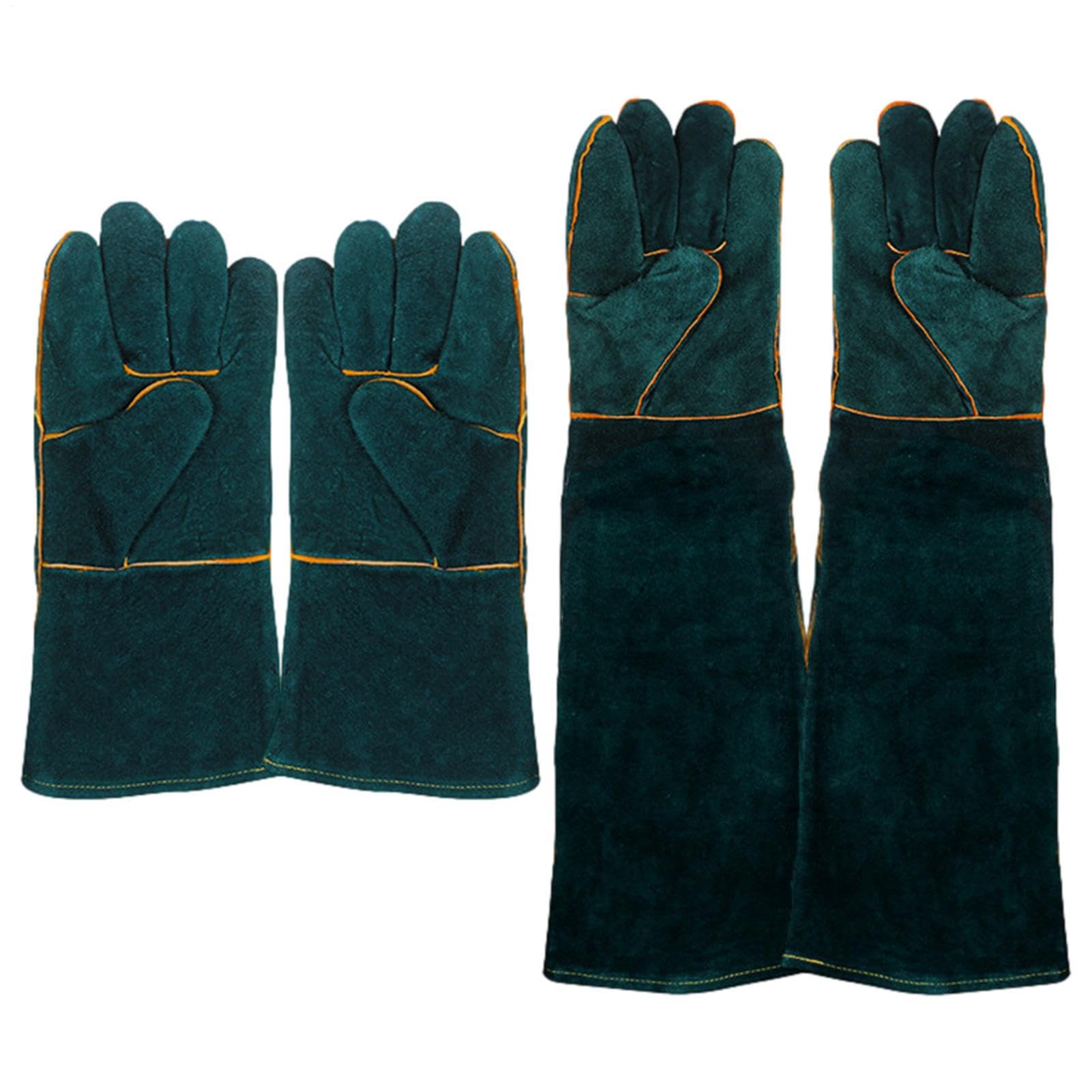 Bite Proof Animal Handling Gloves - Heavy Duty Dog Training Gloves, Reinforced Anti Scratch Protection For Safe Control | Versatile Pet Grooming Bathing Welding Glove For Cats Birds Parrots Snakes