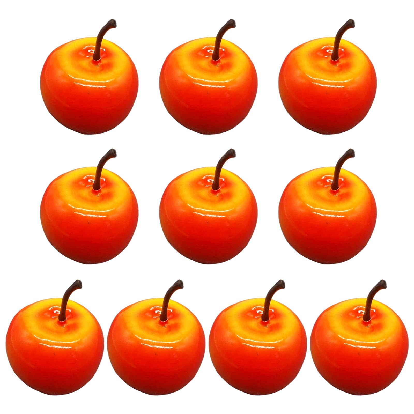 Buxuaaaa D 10Pcs Realistic Fake Snake Fruif Simulation Snake Fruif For Isplay, Ecorations, Photo Props, Simulation Fruit Table Centerpieces Ecoration