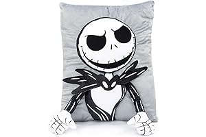 Disney Nightmare Before Christmas Jack Skellington Snuggle Plush Pillow