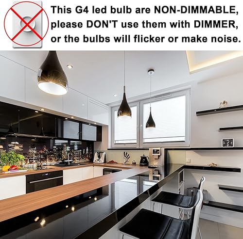 Vista 18 de TAIYALOO Bombillas LED G4 de 5 W T3 40 W de repuesto halógeno de 12 V CA/CC JC base bi-pin para iluminación de paisaje al aire libre, cubierta, Luz