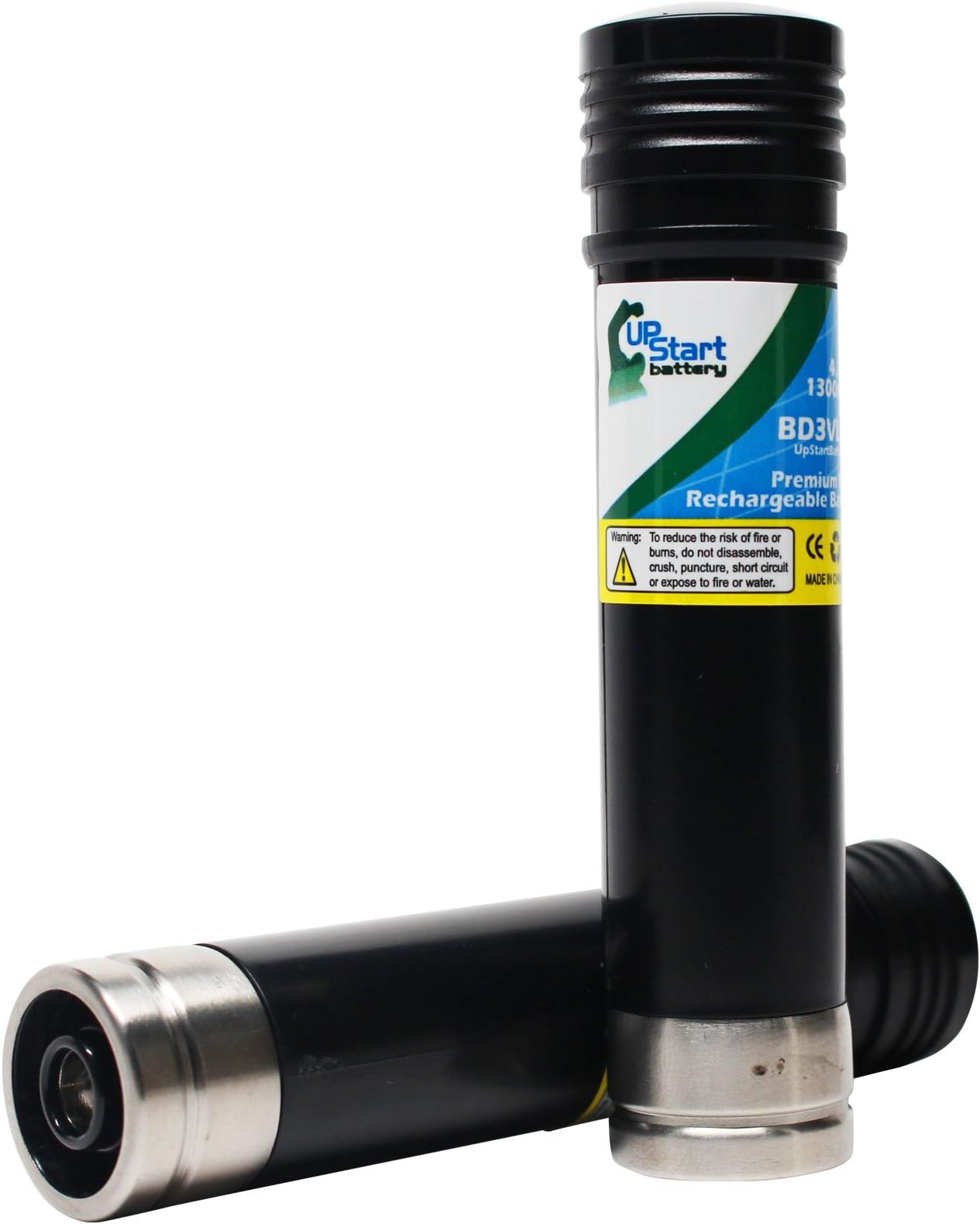 2 Replacement for Black & Decker VersaPak VP100 Battery Compatible with Black & Decker 3.6V Power Tool Battery (1300mAh NICD)