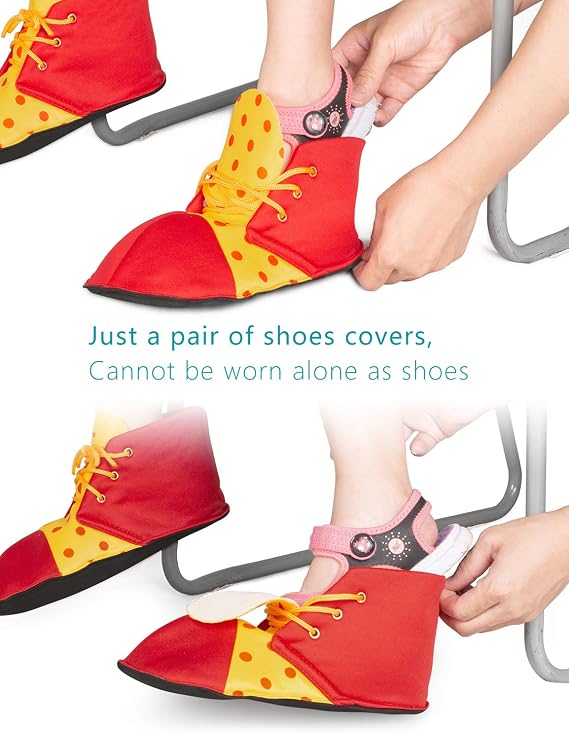 Unisex Performance Clowns Shoes Covers Suitable for Halloween,Birthday,Holiday Party