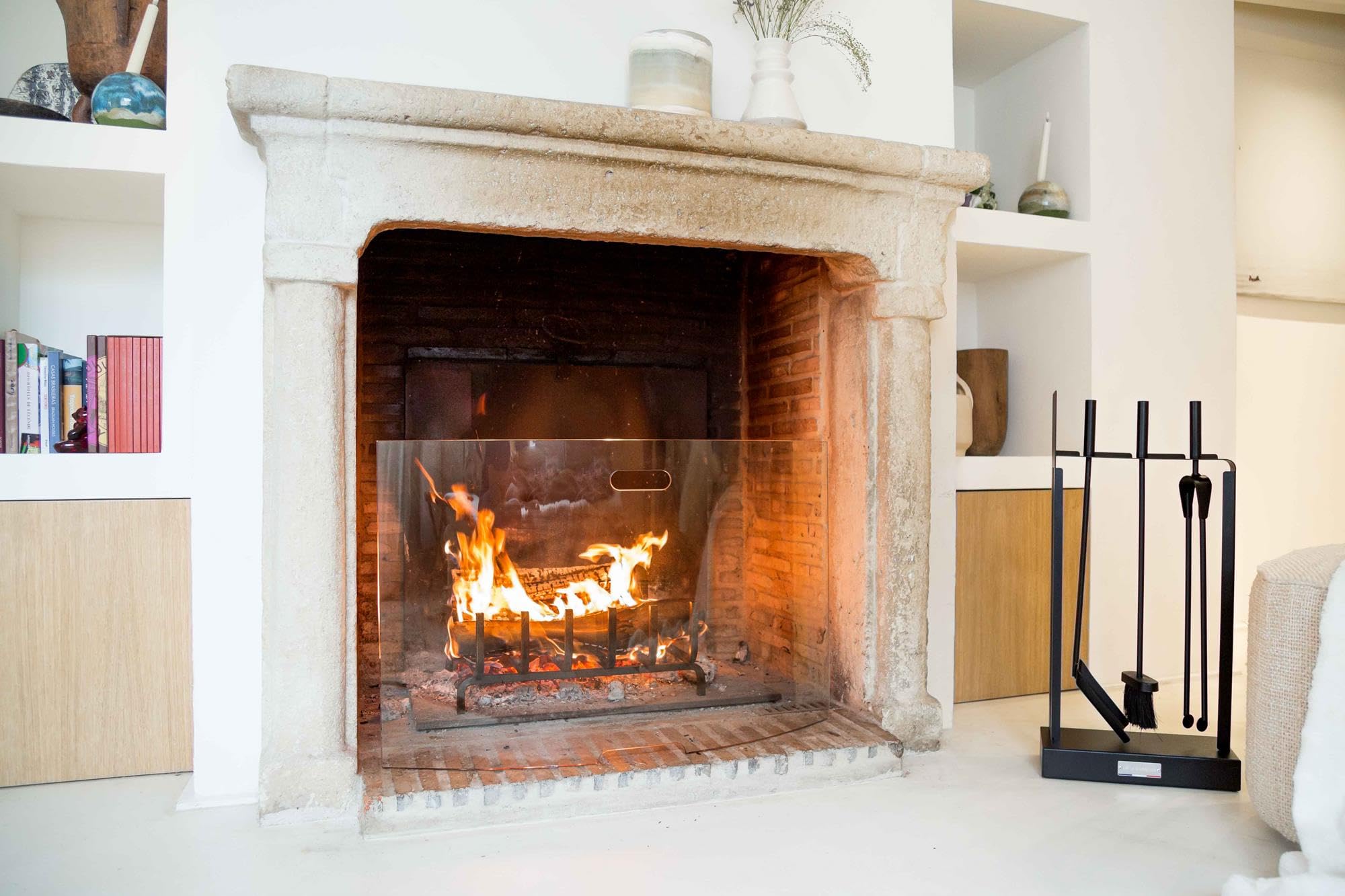 LE MARQUIER Pare-Feu Verre Ongui L80 H52 cm