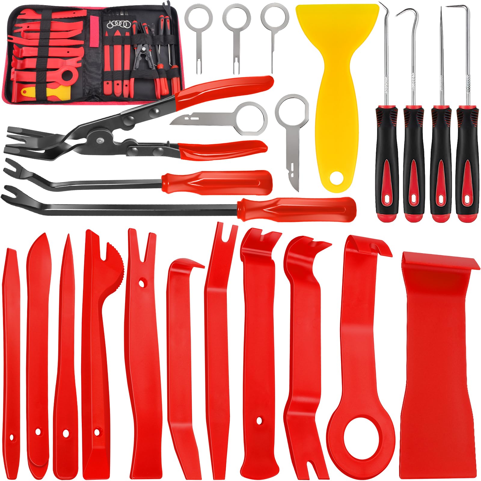Keze 24Pcs Trim Removal Tool Set - body repair tools | Mubboo