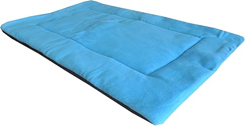 Miniatura 8 de Downtown Pet Supply - Alfombrilla de comodidad para jaulas de perreras, almohadilla para siestas (azul, rojo, granate, verde, bronceado, avena,