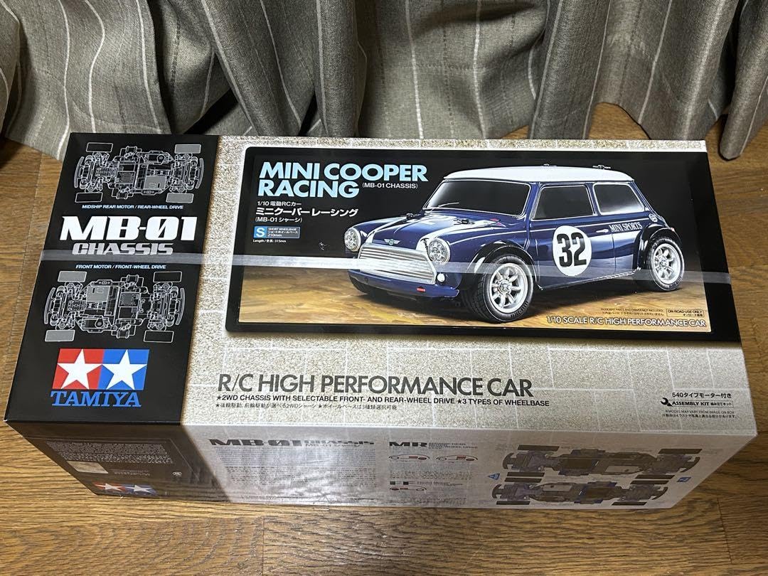 Amazon.co.jp: 未使用！タミヤ 1/10RC ミニクーパーレーシング