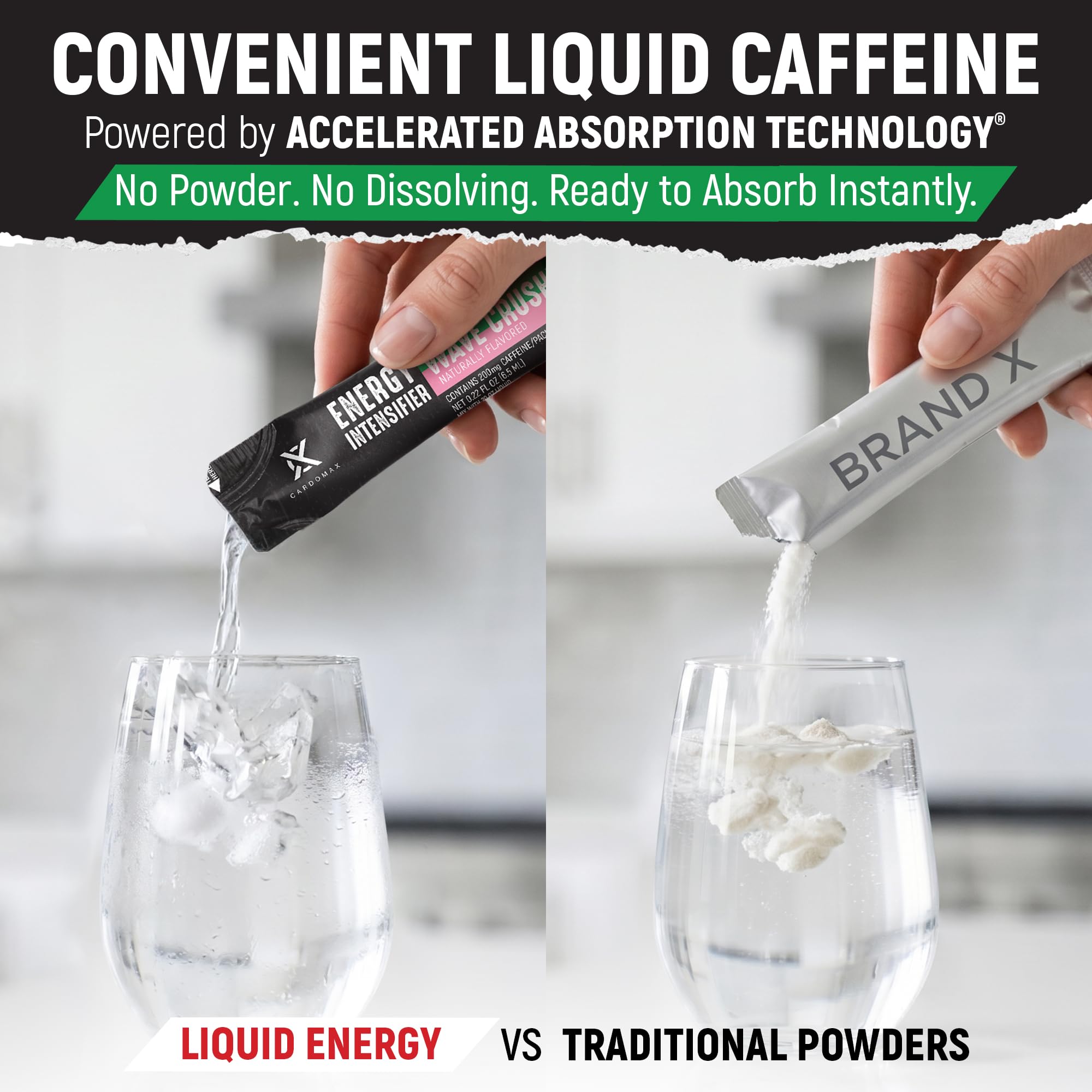 CardoMax Caffeine Packets, Wavecrusher, 15 Liquid Stick Packs — Amazon image 2