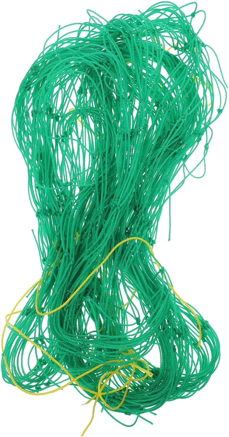 Green Nylon Garden Netting for Climbing Plants, Fruits and Flowers