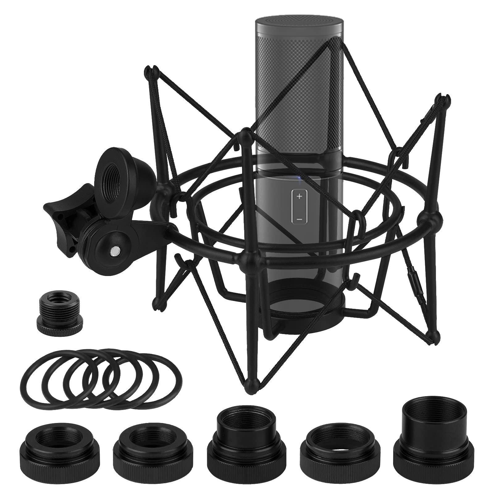 Amazon.com: GEEKRIA for Creators Microphone Shock Mount Compatible