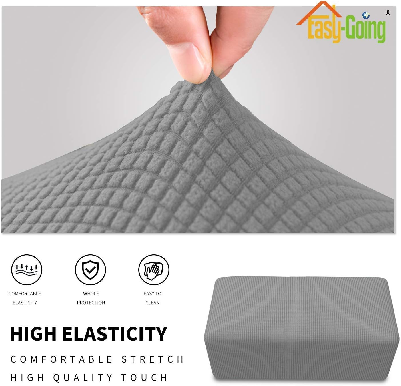 Easy-Going Ottoman S Bundles Sofa slipcover