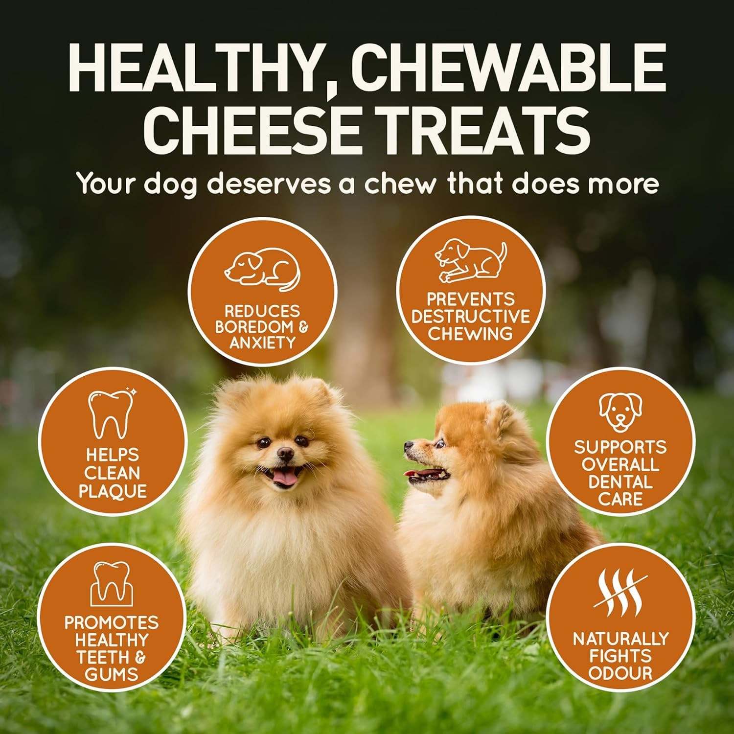 Wildfang® Yak-Käse Kauspielzeug Hund, XX-Groß für Hunde über 45 kg – Zahnpflege-Stick, Hart wie Himalaya Yak-Käse, Churpi-Stil Käse-Sticks, Hundeleckerli & Welpen-Training, ca. 206 g, 6er Pack