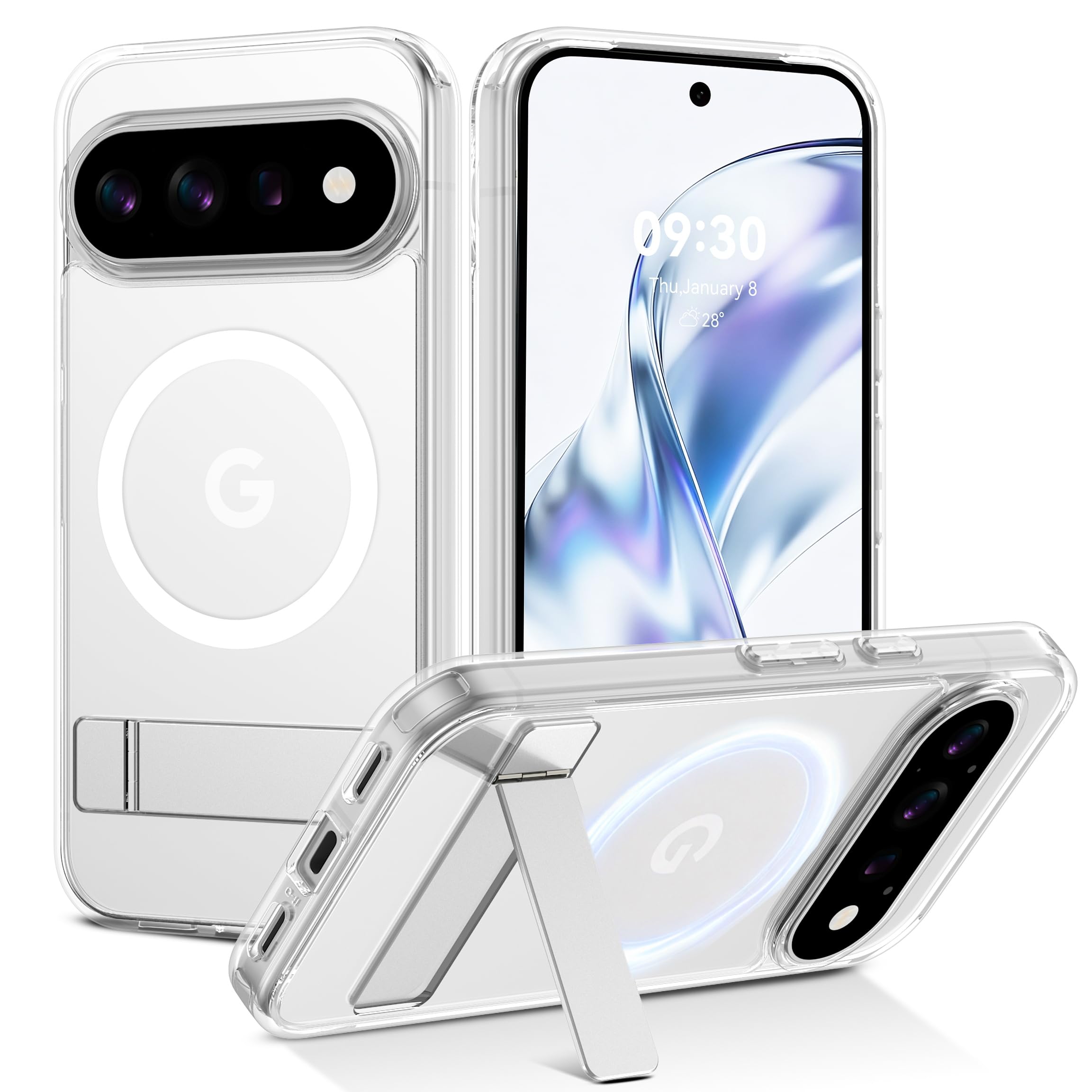 Photo 1 of BENTOBEN Magnetic Google Pixel 11 Pro Case with Stand