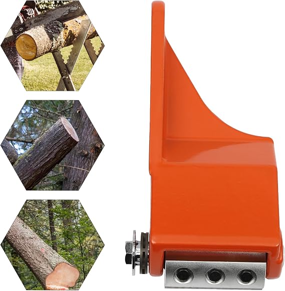 Log Peeler, Log Wizard Debarking Tool, Chainsaw Log Wizard Debarker, Chainsaw Accessories Tool, for Families, Furniture Factories, Logging Plants, Sawmills, 25.4 * 13.20cm
