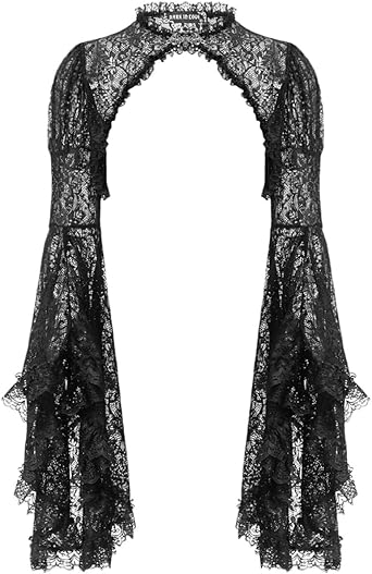 black lace bolero shrug