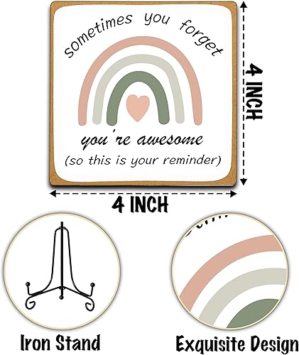 Miniatura 6 de Decoración de escritorio cristiana, regalos religiosos para mujeres, mejores amigas, aliento para animar la fe, regalos espirituales bohemios,