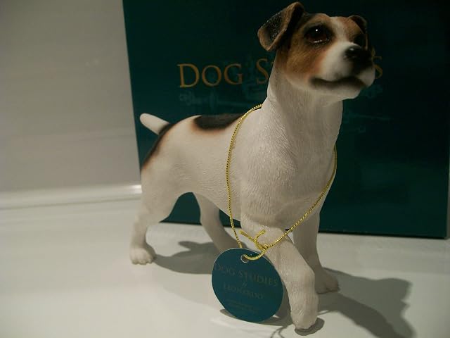 Leonardo Collection Jack Russel Terrier Ornament Dog Figure Figurine Gift Boxed