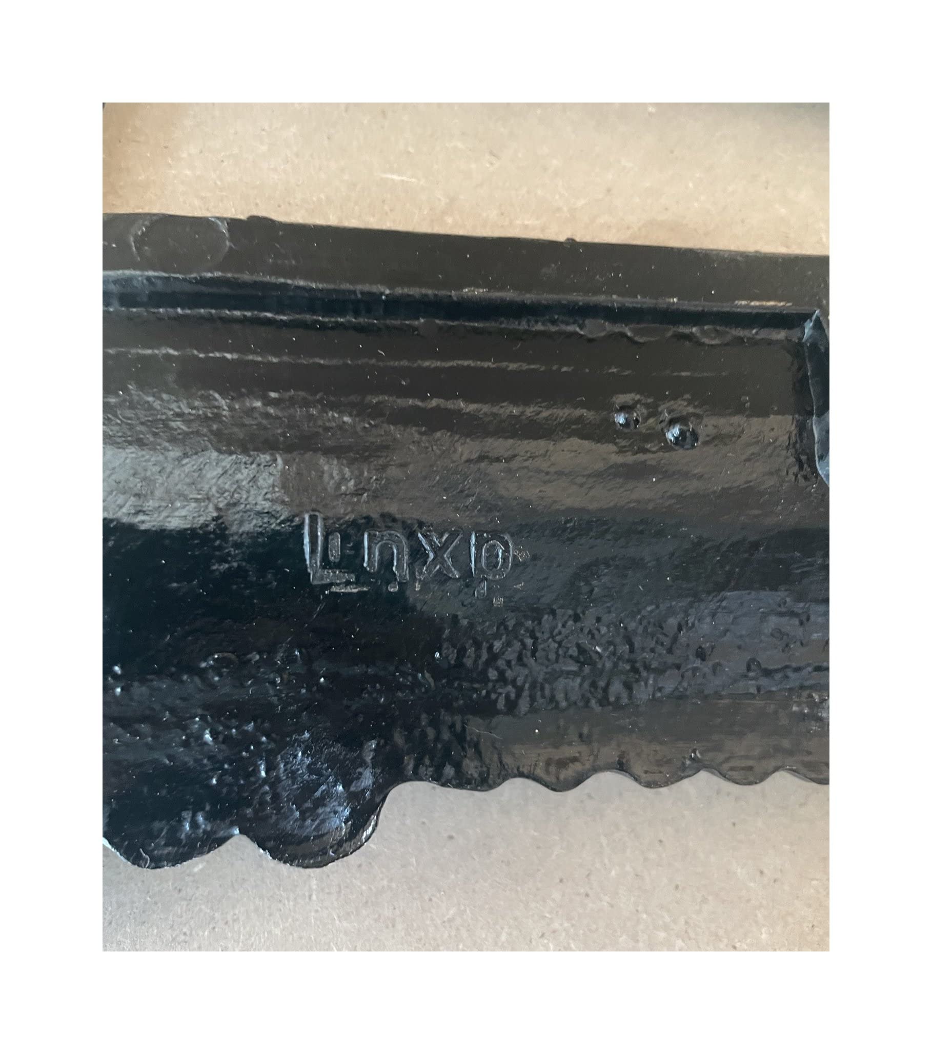 Specchio da parete barocco, cornice nera, stile retrò, barocco, shabby chic, con ornamenti di lusso