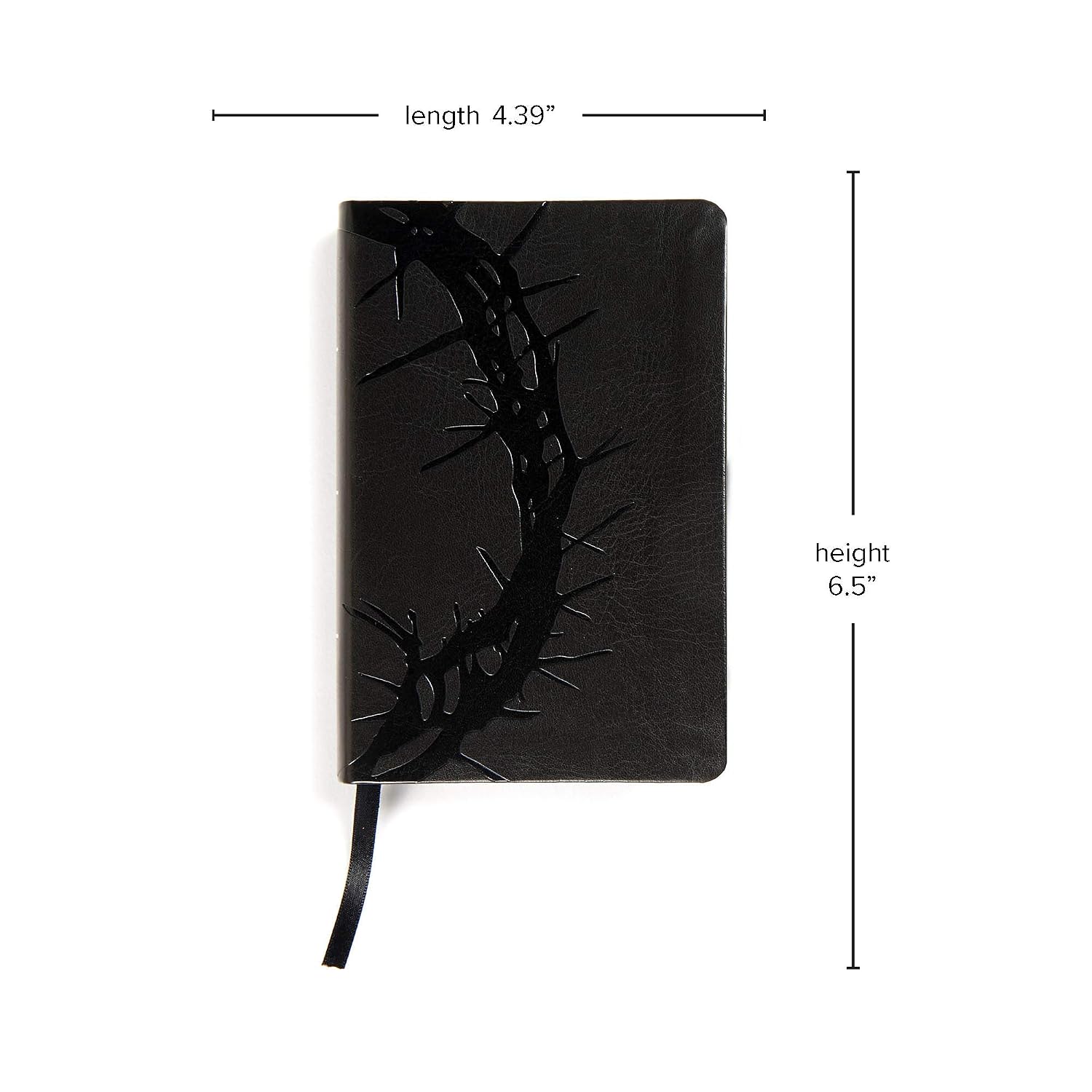 KJV Large Print Compact Reference Bible, Charcoal LeatherTouch, KJV Holy Bible, Red Letter, Pure Cambridge Text, Presentation Page, Cross-References, Full-Color Maps, Easy-to-Read Bible MCM Type