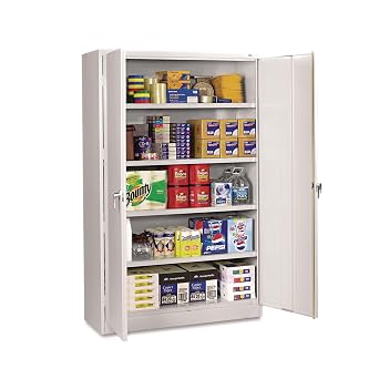 Tennsco TNNJ2478SULGY - Assembled Jumbo Steel Storage Cabinet