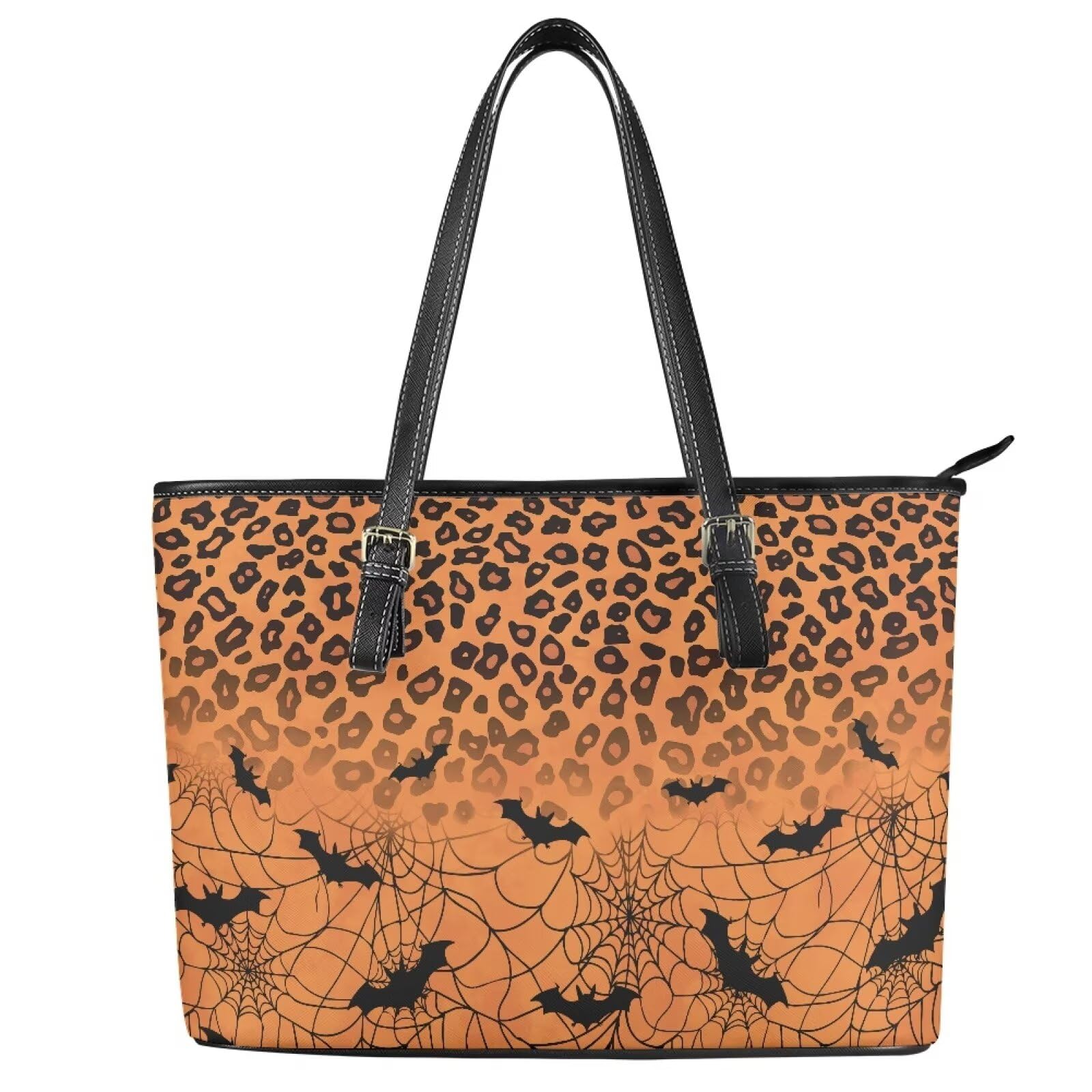 Glomenade Womens Handbags PU Leather Top-handle Work Purse Large Capacity Zipper Satchel Shoulder Bag