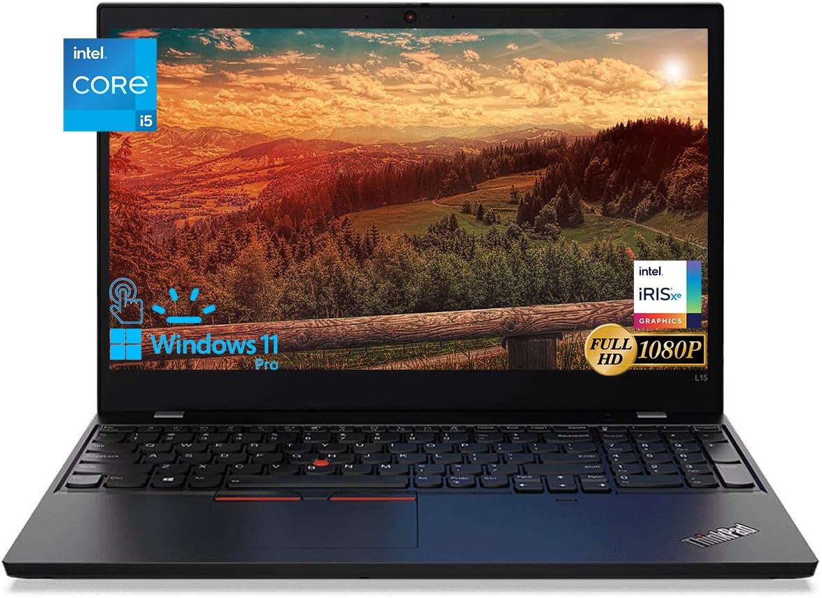 Lenovo ThinkPad L15 Business Laptop, 15.6