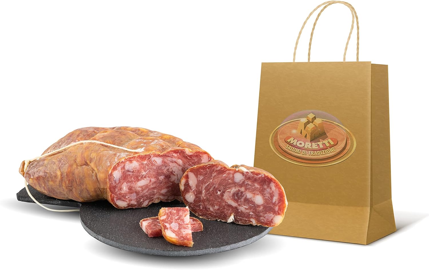 Moretti® Artisan Soppressata assaisonnée Salami traditionnel