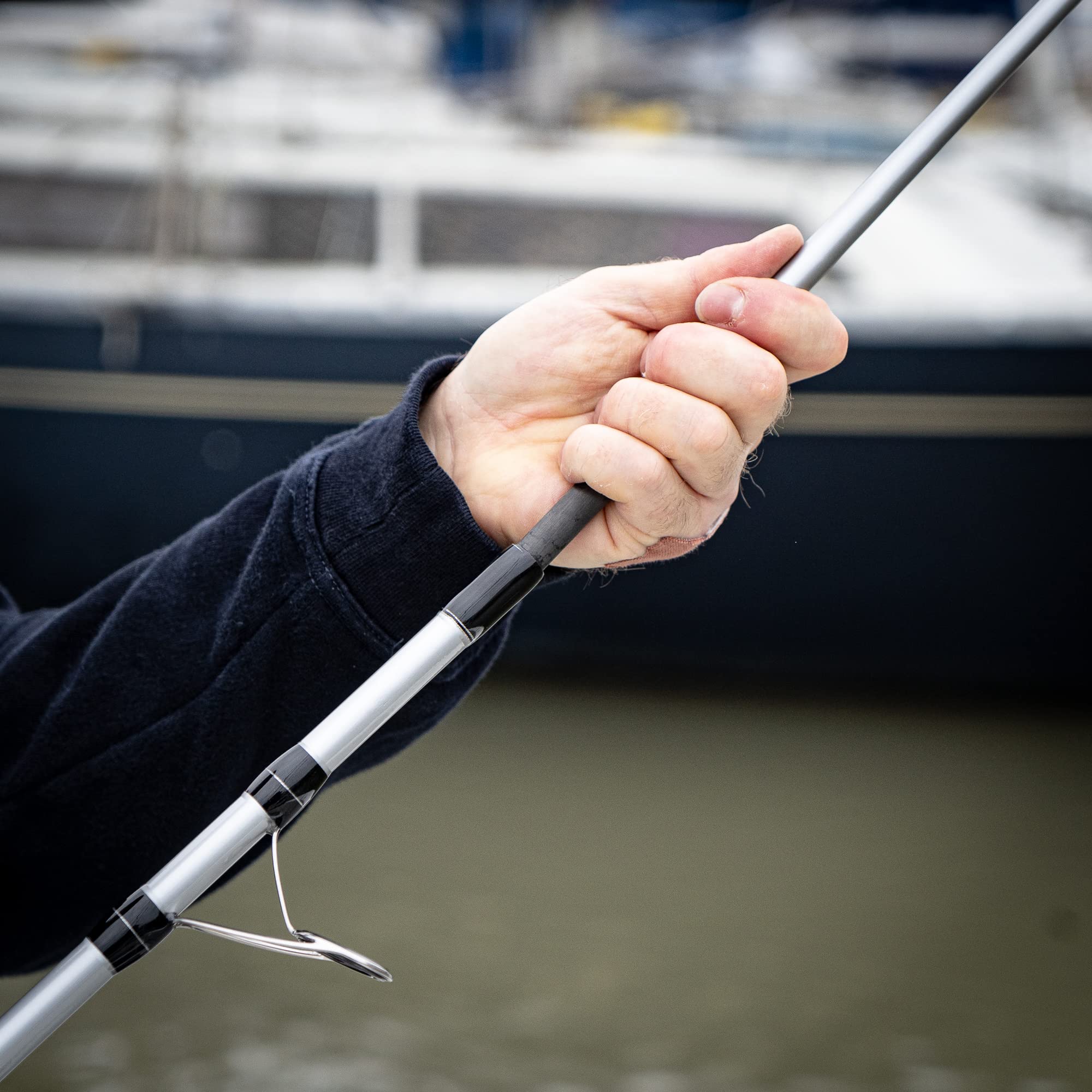 Mitchell Tanager SW para Barco Caña | Blank de Grafito Resistente al Agua Salada y guías SW Proof | Ideal para la Pesca Desde Barco | Bacalao, abadejo y congrio en Agua Salada | 2,70 m, 100-200 g
