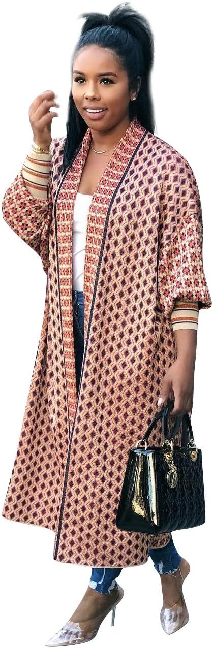 Long Cardigan for Women Lightweight Open Front Jacket Coat Outwear - Image 2