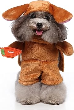 Amazon Lutents ペットの犬の服はアライグマの茶色のウサギを立てる面白い犬の服は服を立てる ペット服 ペット用品 犬洋服 犬服 猫服 犬猫ドレス 犬猫ジャケット 犬猫セーター Tシャツ ドッグウェア コート パーカー ワンピース ペット小中型犬猫服 洋服 ハロウィーン Amazon Lutents ペットの犬の服はアライグマの茶色のウサギを立てる面白い犬の服は服を立てる ペット服 ペット用品 犬洋服 犬服 猫服 犬猫ドレス 犬猫ジャケット 犬猫セーター Tシャツ ドッグウェア コート パーカー ワンピース ペット小中型犬猫服 洋服 ハロウィーン