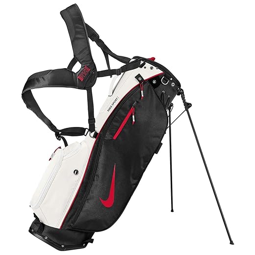 NIKE Golf Stand Bag - Air Hybrid, Sports, Lite - Unisex (Sport LITE - Platinum (5-Divider))