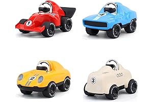 Alloy Press and Go Toy Cars 4-Pack