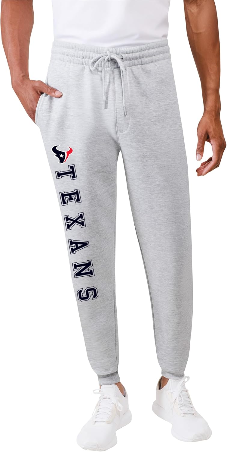 Ultra Game Men's NFL Official Super Soft Game Day Jogger Sweatpants