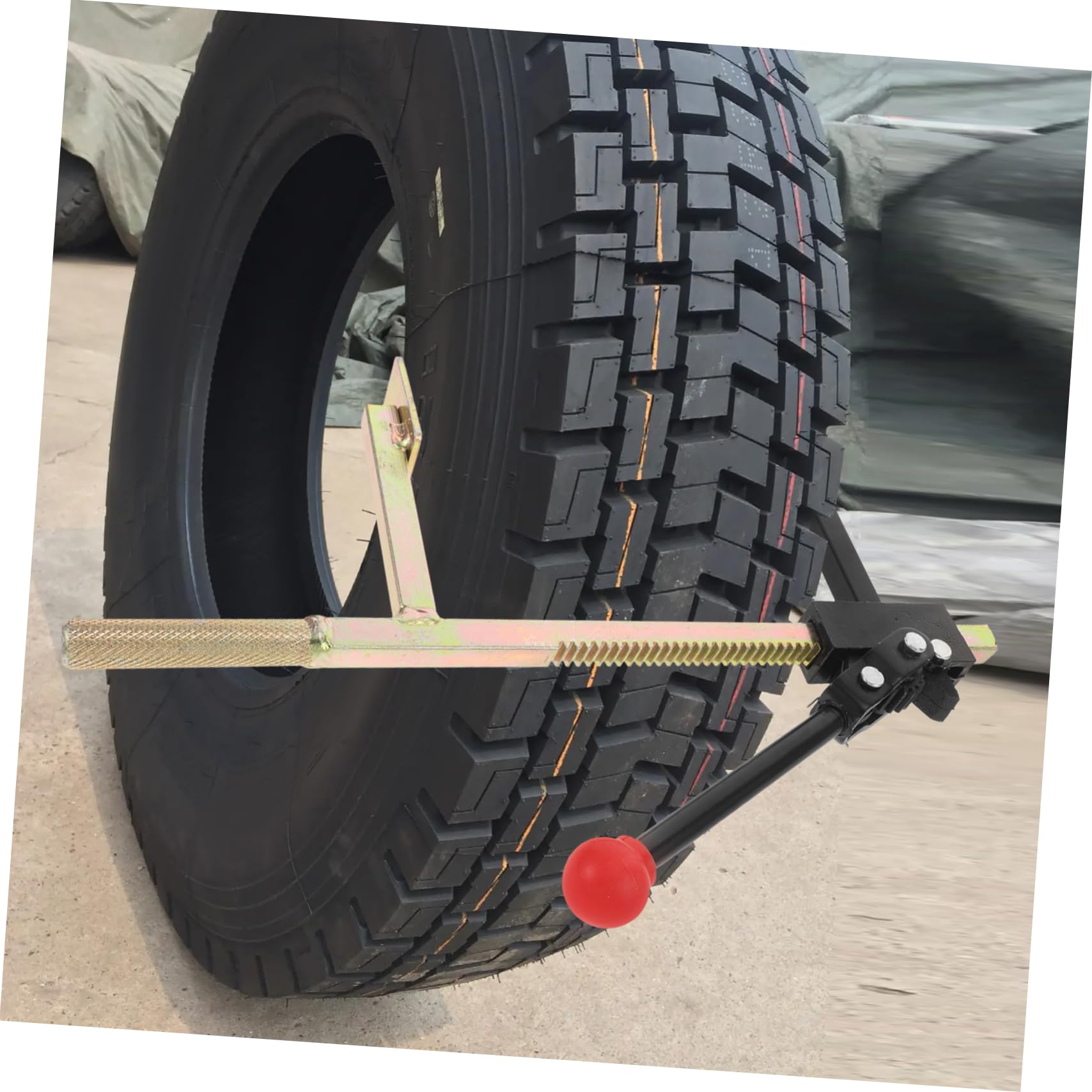 PRETYZOOM Espansore Strumenti Professionali Portatili in Ghisa Leggero Manuale Pneumatici per Riparazione e Manutenzione di Pneumatici Camion e Moto
