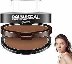 Eyebrow Stamp Set for Colouring, Waterproof Eyebrow Stamp & Powder, Brow Stamp Kit for Beginners, Eyebrow Colour & Stamp, One-Step Eyebrow Stamp for Effortless Shape