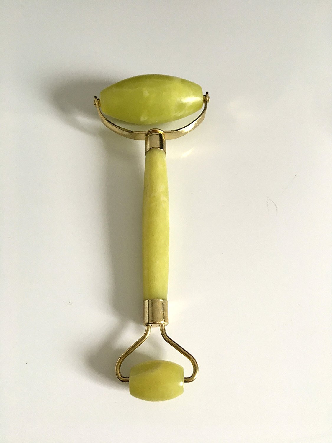 Acupress Jade Roller Massager Face and Neck Skin Slimming Massager Beauty Tools (Type G)