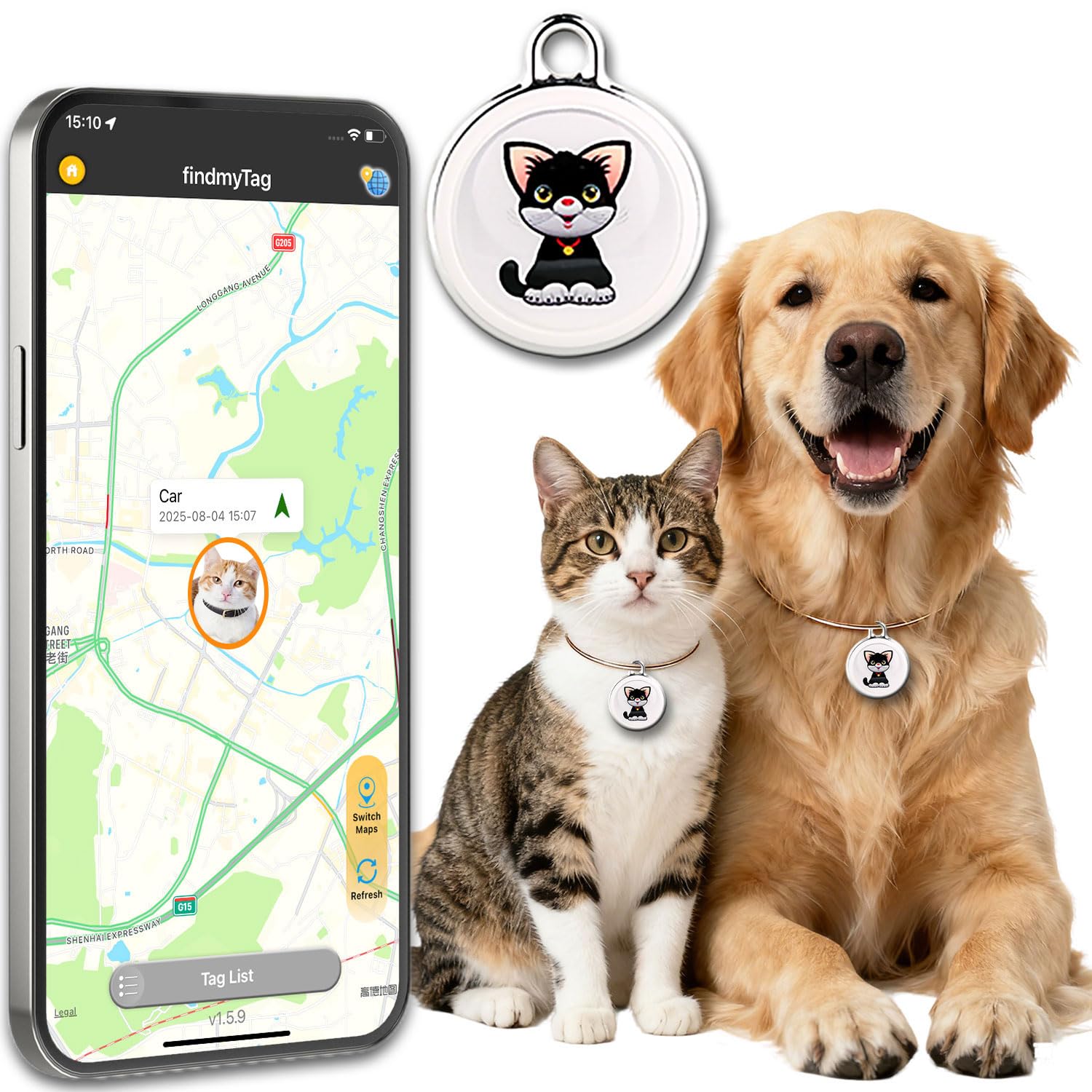 VKAFW GF11 Pet Tracker