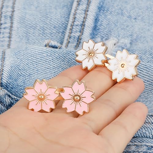 Miniatura 27 de TOOVREN 8 juegos mejorados de botones para pantalones de mezclilla sueltos, sin coser, sin herramientas, reemplazo de apriete de botón de jean 8#A