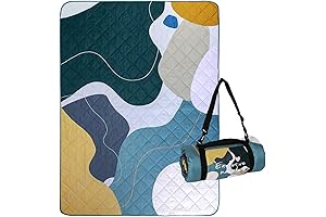 Exclusivo Mezcla Waterproof Picnic Blanket: Thick & Comfortable